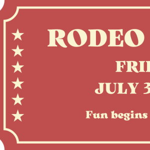 2026 Gunlock Rodeo Tickets – Friday Night