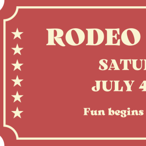 2026 Gunlock Rodeo Tickets – Saturday Night